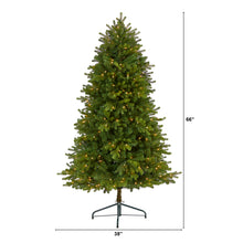 Load image into Gallery viewer, 5.5' Washington Fir Artificial Christmas Tree with 300 Clear Lights