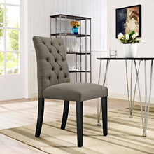 Load image into Gallery viewer, Duchess Button Tufted Fabric Dining Chair by Modway