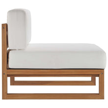 Load image into Gallery viewer, Upland Outdoor Patio Teak Wood Armless Chair by Modway