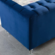 Load image into Gallery viewer, Mesmer Channel Tufted Button Performance Velvet Sofa by Modway
