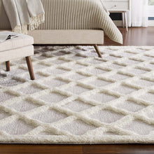 Load image into Gallery viewer, Whimsical Regale Abstract Moroccan Trellis Shag 5x8 Area Rug by Modway