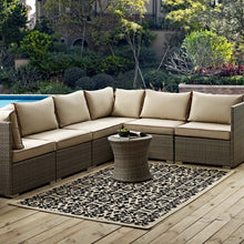 Load image into Gallery viewer, Ariana Vintage Floral Trellis Indoor and Outdoor 5x8 Area Rug by Modway