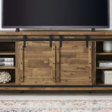 Load image into Gallery viewer, Cheshire 71" Rustic Sliding Door TV Stand by Modway