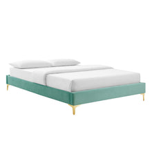 Load image into Gallery viewer, Sutton Performance Velvet King Bed Frame by Modway