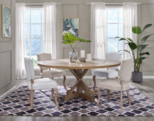Load image into Gallery viewer, Stitch 71" Round Pine Wood Dining Table by Modway