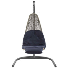 Load image into Gallery viewer, Landscape Hanging Chaise Lounge Outdoor Patio Swing Chair by Modway