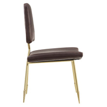 Load image into Gallery viewer, Ponder Antique Faux Leather Dining Side Chair by Modway