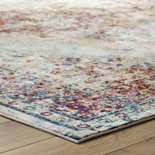 Load image into Gallery viewer, Success Merritt Transitional Distressed Floral Vintage Medallion 5x8 Area Rug by Modway