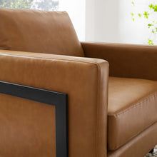 Load image into Gallery viewer, Posse Vegan Leather Accent Chair by Modway