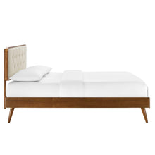 Load image into Gallery viewer, Bridgette Wood Queen Platform Bed With Splayed Legs by Modway