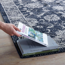 Load image into Gallery viewer, Kazia Distressed Floral Lattice 5x8 Area Rug by Modway