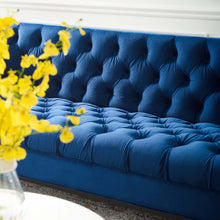Load image into Gallery viewer, Delight Tufted Button Performance Velvet Sofa by Modway