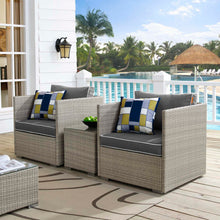 Load image into Gallery viewer, Repose 3 Piece Outdoor Patio Sectional Set by Modway
