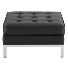 Load image into Gallery viewer, Loft Tufted Vegan Leather Ottoman by Modway