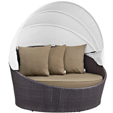 Load image into Gallery viewer, Convene Canopy Outdoor Patio Daybed by Modway