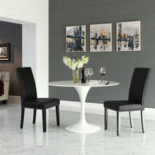 Load image into Gallery viewer, Parcel Dining Faux Leather Side Chair by Modway