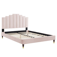 Load image into Gallery viewer, Elise Performance Velvet King Platform Bed by Modway