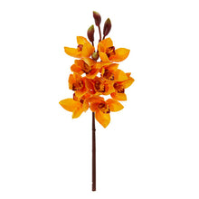 Load image into Gallery viewer, 20" Cymbidium Orchid Artificial Flower (Set of 4)