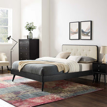 Load image into Gallery viewer, Bridgette Wood Full Platform Bed With Splayed Legs by Modway