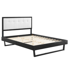Load image into Gallery viewer, Willow Wood Full Platform Bed With Angular Frame by Modway