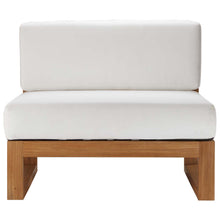 Load image into Gallery viewer, Upland Outdoor Patio Teak Wood Armless Chair by Modway