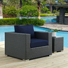Load image into Gallery viewer, Sojourn Outdoor Patio Sunbrella¨ Armchair by Modway