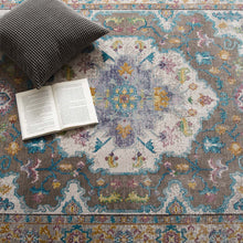 Load image into Gallery viewer, Success Anisah Distressed Floral Vintage Medallion 8x10 Area Rug by Modway