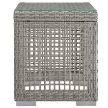 Load image into Gallery viewer, Aura Outdoor Patio Wicker Rattan Side Table by Modway