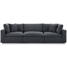 Load image into Gallery viewer, Commix 3 Piece Down Filled Overstuffed Sectional Sofa Set by Modway