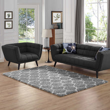 Load image into Gallery viewer, Solvea Moroccan Trellis 5x8 Shag Area Rug by Modway