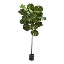 Load image into Gallery viewer, 52" Fiddle Leaf Artificial Tree