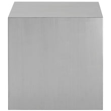 Load image into Gallery viewer, Cast Stainless Steel Side Table by Modway
