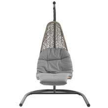 Load image into Gallery viewer, Landscape Hanging Chaise Lounge Outdoor Patio Swing Chair by Modway