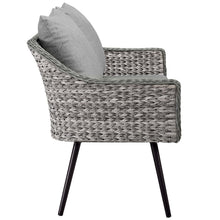Load image into Gallery viewer, Endeavor 2 Piece Outdoor Patio Wicker Rattan Loveseat and Armchair Set by Modway