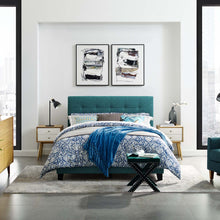Load image into Gallery viewer, Amira Upholstered Fabric Full Bed by Modway