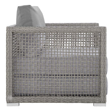 Load image into Gallery viewer, Aura 4 Piece Outdoor Patio Wicker Rattan Set by Modway