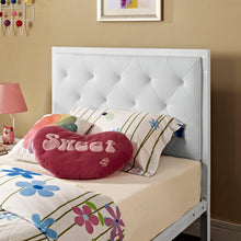 Load image into Gallery viewer, Mia Vinyl Twin Bed by Modway