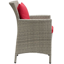 Load image into Gallery viewer, Conduit Outdoor Patio Wicker Rattan Dining Armchair by Modway