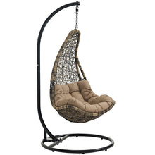 Load image into Gallery viewer, Abate Wicker Rattan Outdoor Patio Swing Chair by Modway