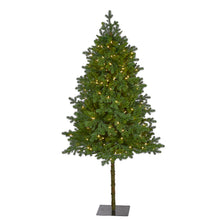 Load image into Gallery viewer, 6' Swiss Alpine Artificial Christmas Tree w/ 250 Clear LED Lights