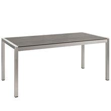 Load image into Gallery viewer, Shore 3 Piece Outdoor Patio Aluminum Dining Set by Modway