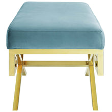 Load image into Gallery viewer, Rove Velvet Performance Velvet Bench by Modway