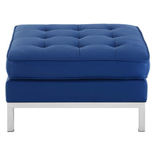 Load image into Gallery viewer, Loft Tufted Vegan Leather Ottoman by Modway