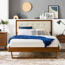 Load image into Gallery viewer, Willow Wood Queen Platform Bed With Angular Frame by Modway