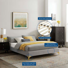 Load image into Gallery viewer, Sutton Performance Velvet Twin Bed Frame by Modway
