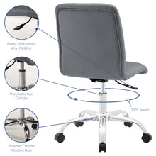 Load image into Gallery viewer, Prim Armless Mid Back Office Chair by Modway
