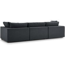 Load image into Gallery viewer, Commix 3 Piece Down Filled Overstuffed Sectional Sofa Set by Modway