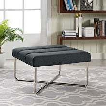 Load image into Gallery viewer, Reach Upholstered Fabric Ottoman by Modway