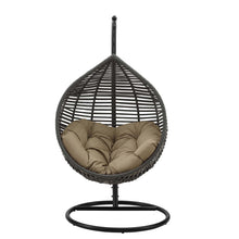 Load image into Gallery viewer, Garner Teardrop Outdoor Patio Swing Chair by Modway