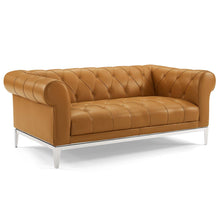 Load image into Gallery viewer, Idyll Tufted Upholstered Leather Sofa and Loveseat Set by Modway